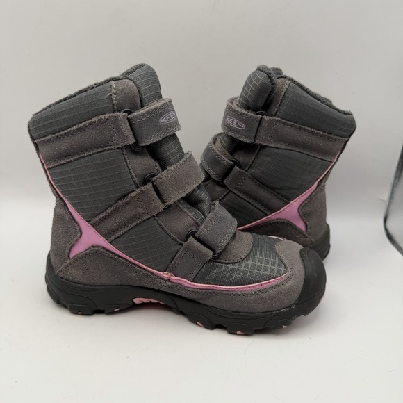 KEEN Trezzo II WP Winter Boots Insulated Waterproof Snow Little Kids Size US 12 - Picture 6 of 8